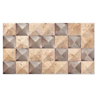 Dekor Vægflise Kefren Beige Mat 31x56 cm-2